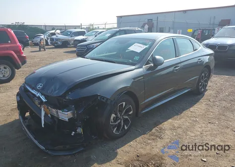 2025 Hyundai Sonata Sel from USA, damaged, VIN KMHL64JA2SA456567